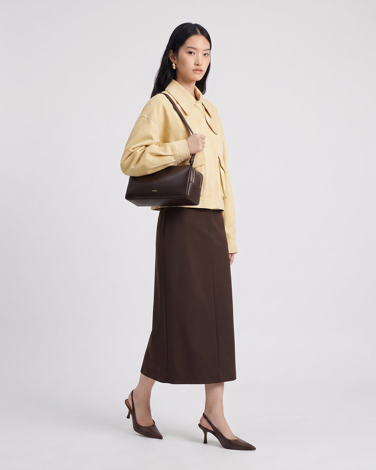 Savina Shoulder Bag (Ebony)