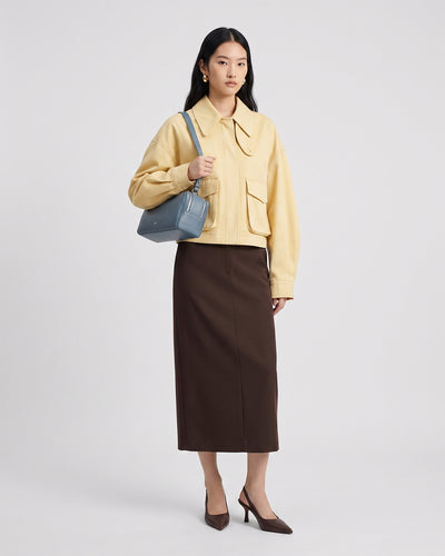 Savina Shoulder Bag (Lake Blue)