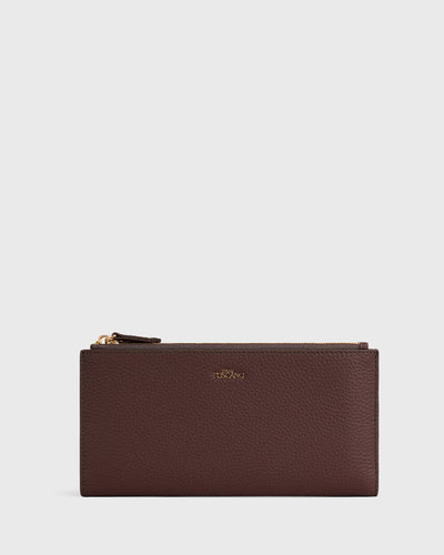 Aimee Long Wallet (Burgundy)