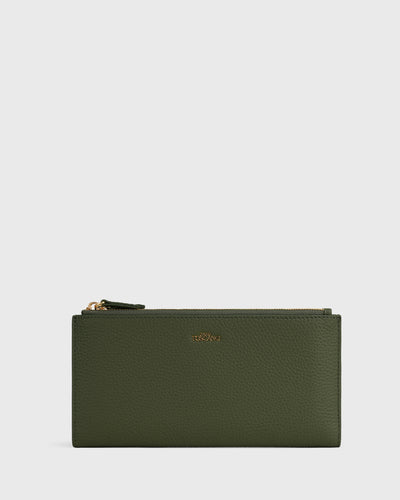 Aimee Long Wallet (Olive)