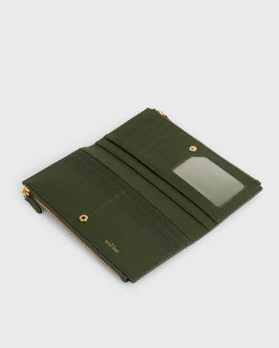 Aimee Long Wallet (Olive)
