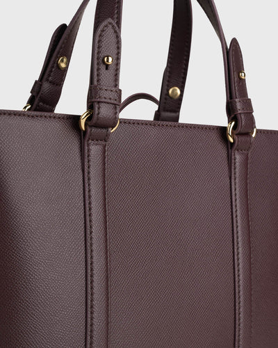 Hanna Top Handle (Plum)