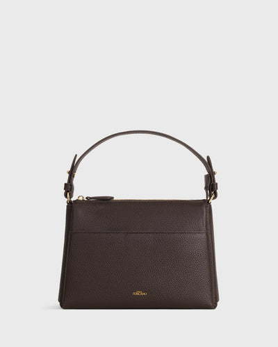 Marlows Shoulder Bag Mini (Dark Plum) | Pre-order