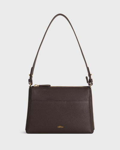 Marlows Shoulder Bag Mini (Dark Plum) | Pre-order