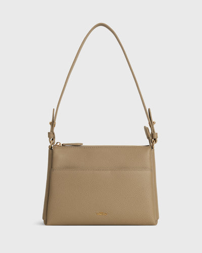 Marlows Shoulder Bag Mini (Taupe) | Pre-order