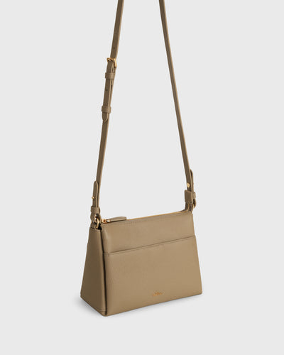 Marlows Shoulder Bag Mini (Taupe) | Pre-order