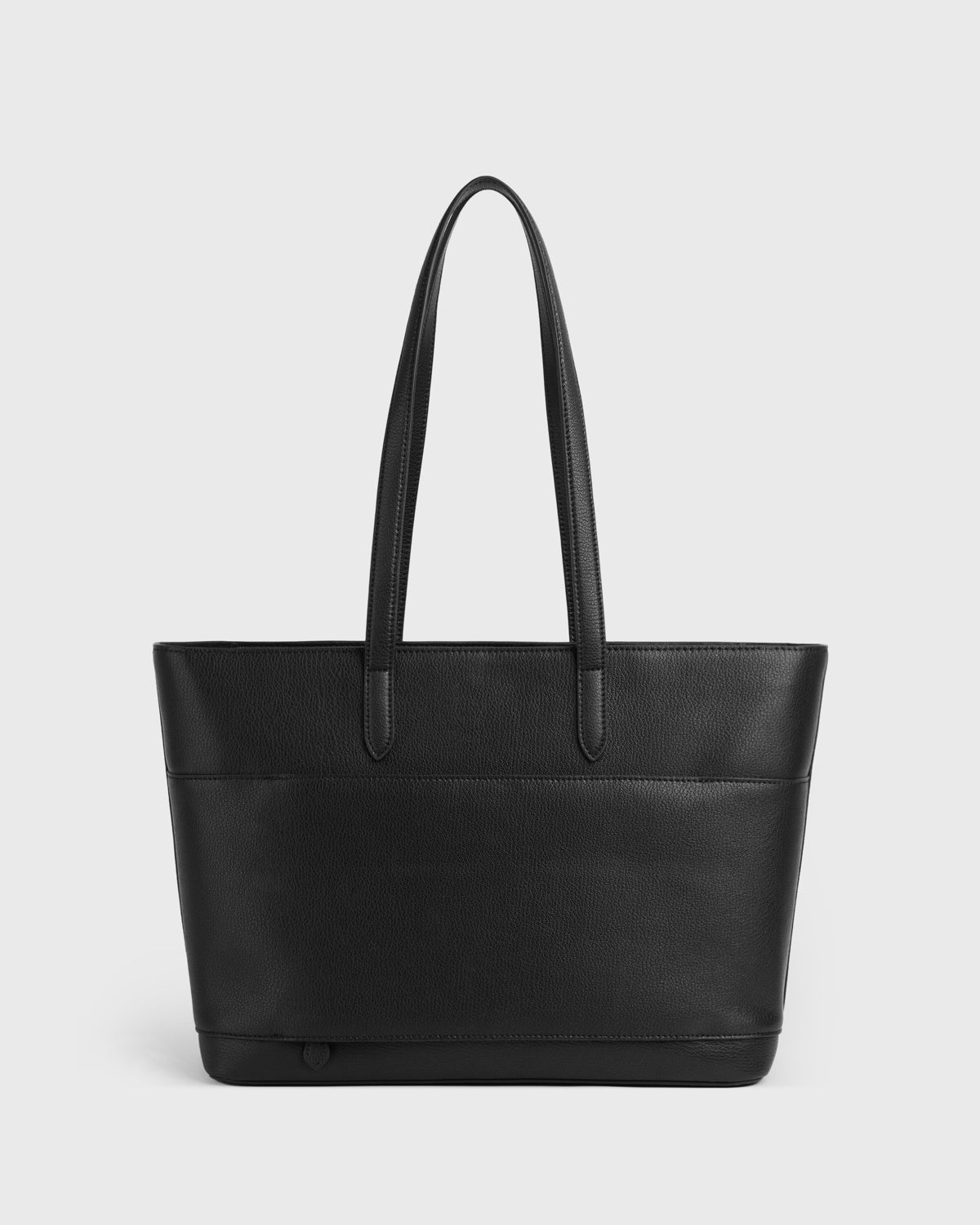 Aimee Work Tote (Black) - Tocco Toscano
