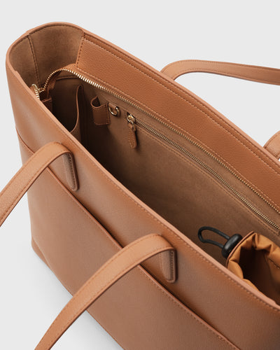 Aimee Work Tote (Camel)