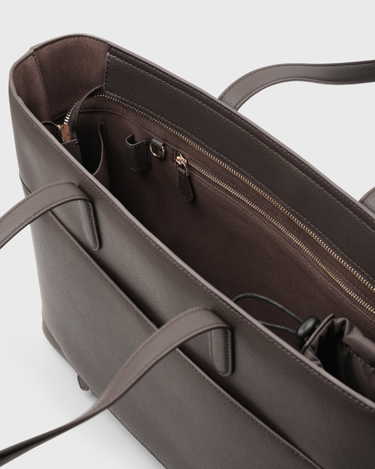 Aimee Work Tote (Dark Plum)