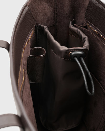 Aimee Work Tote (Dark Plum)