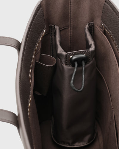 Aimee Work Tote (Dark Plum)