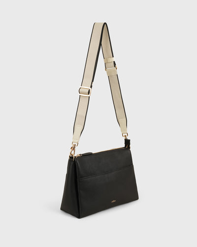 Webbing Bag Strap (Cream/Gold)