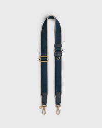 Webbing Bag Strap (Navy/Gold)