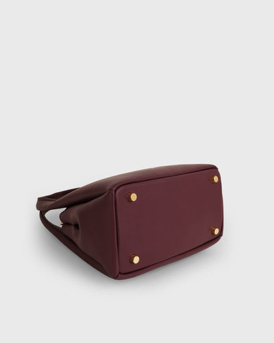 Belle Top Handle (Burgundy)