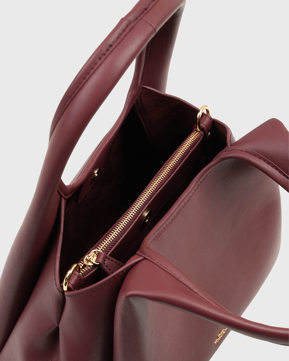 Belle Top Handle (Burgundy)