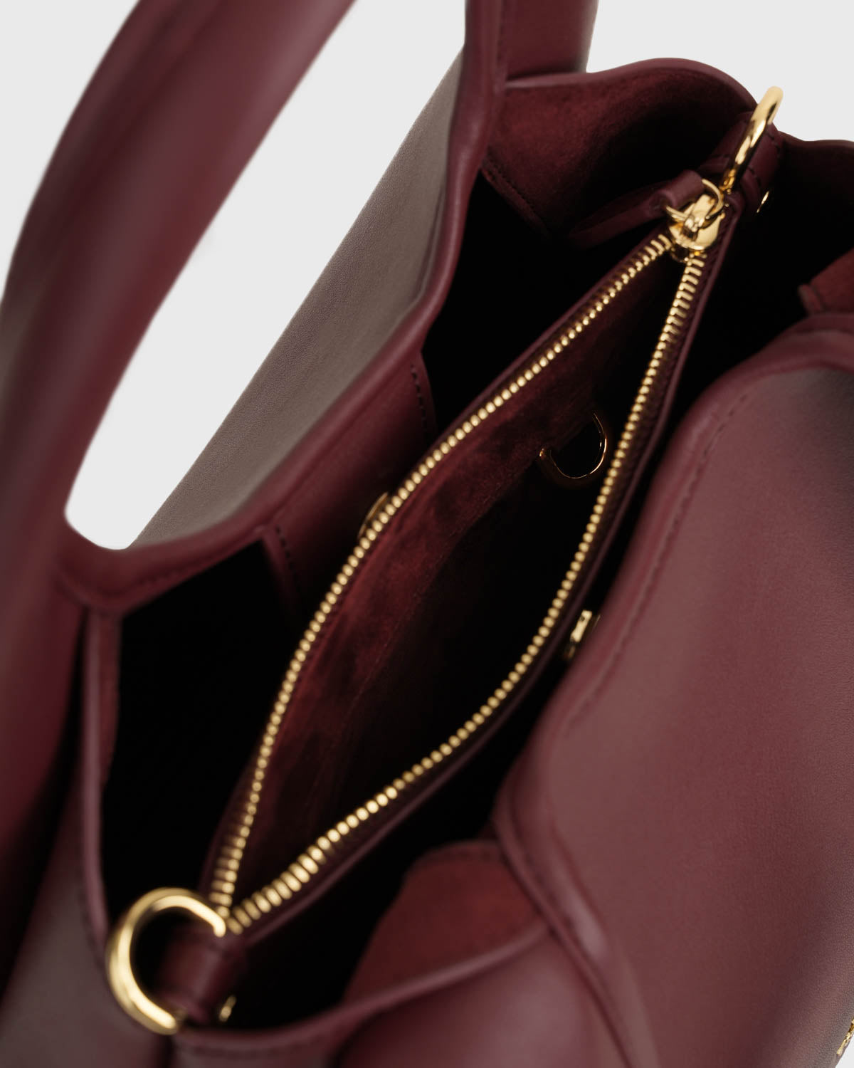 Belle Top Handle (Burgundy)