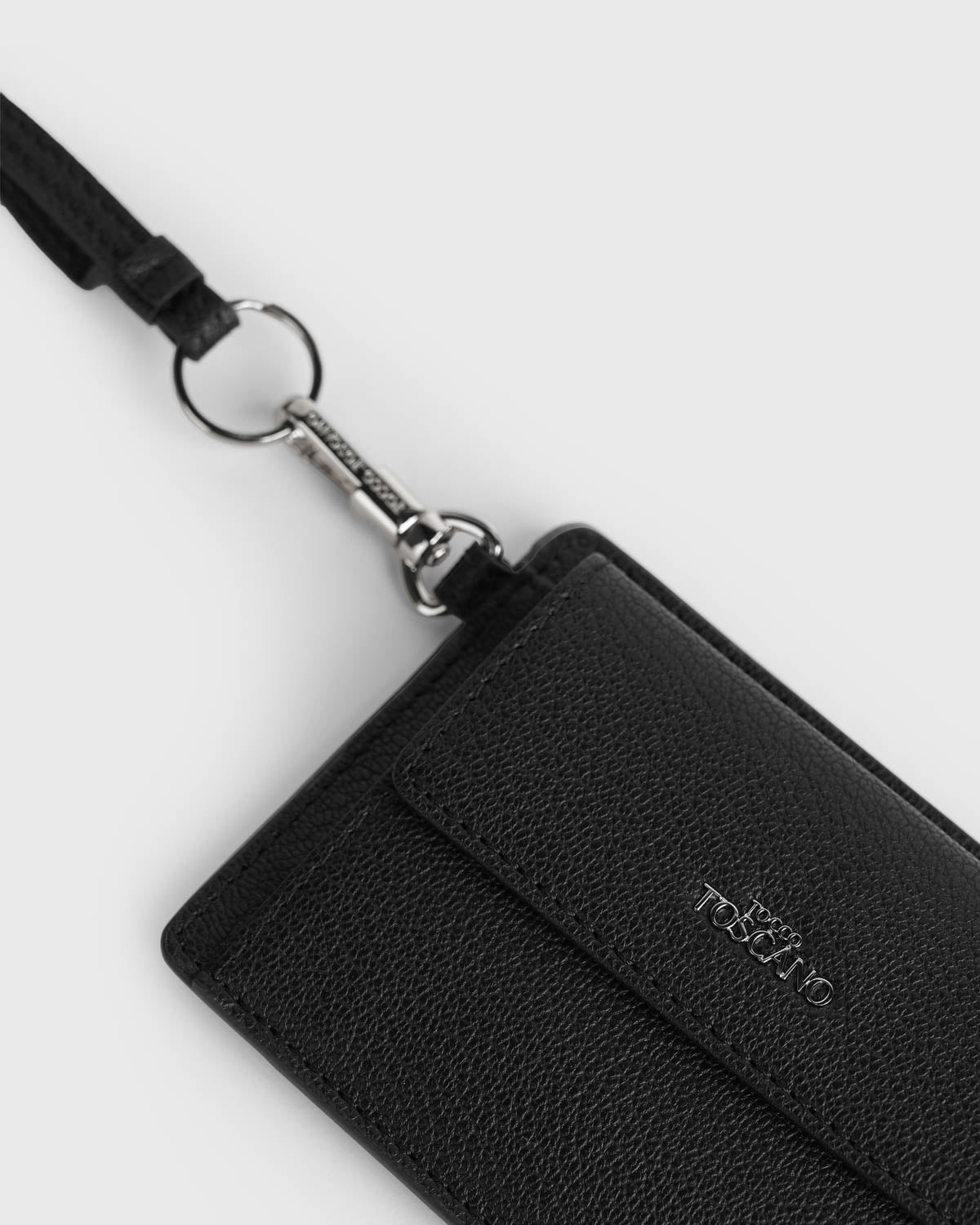 Ember Cardholder with Lanyard (Black)