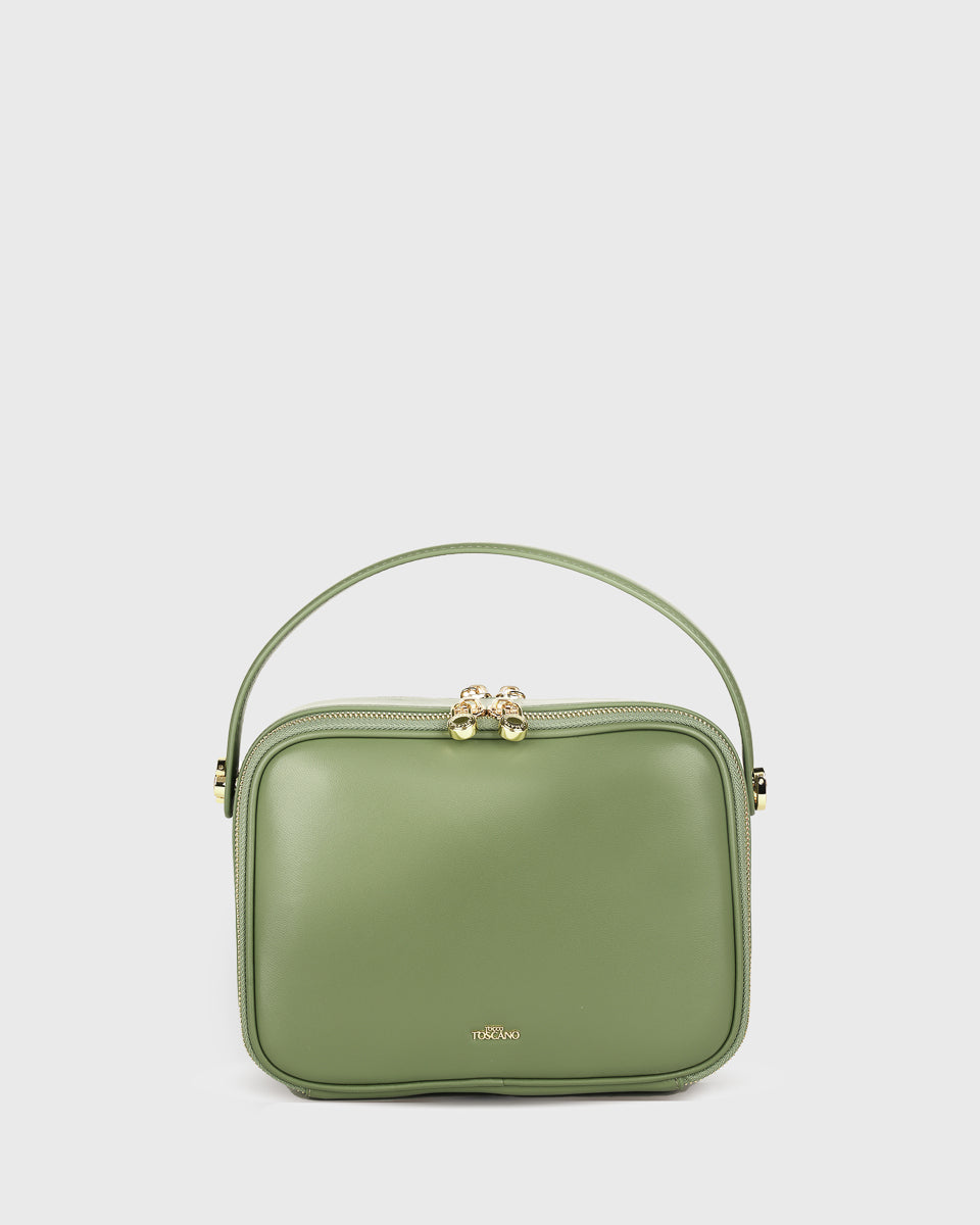 Bella Train Case Sage Green Tocco Toscano