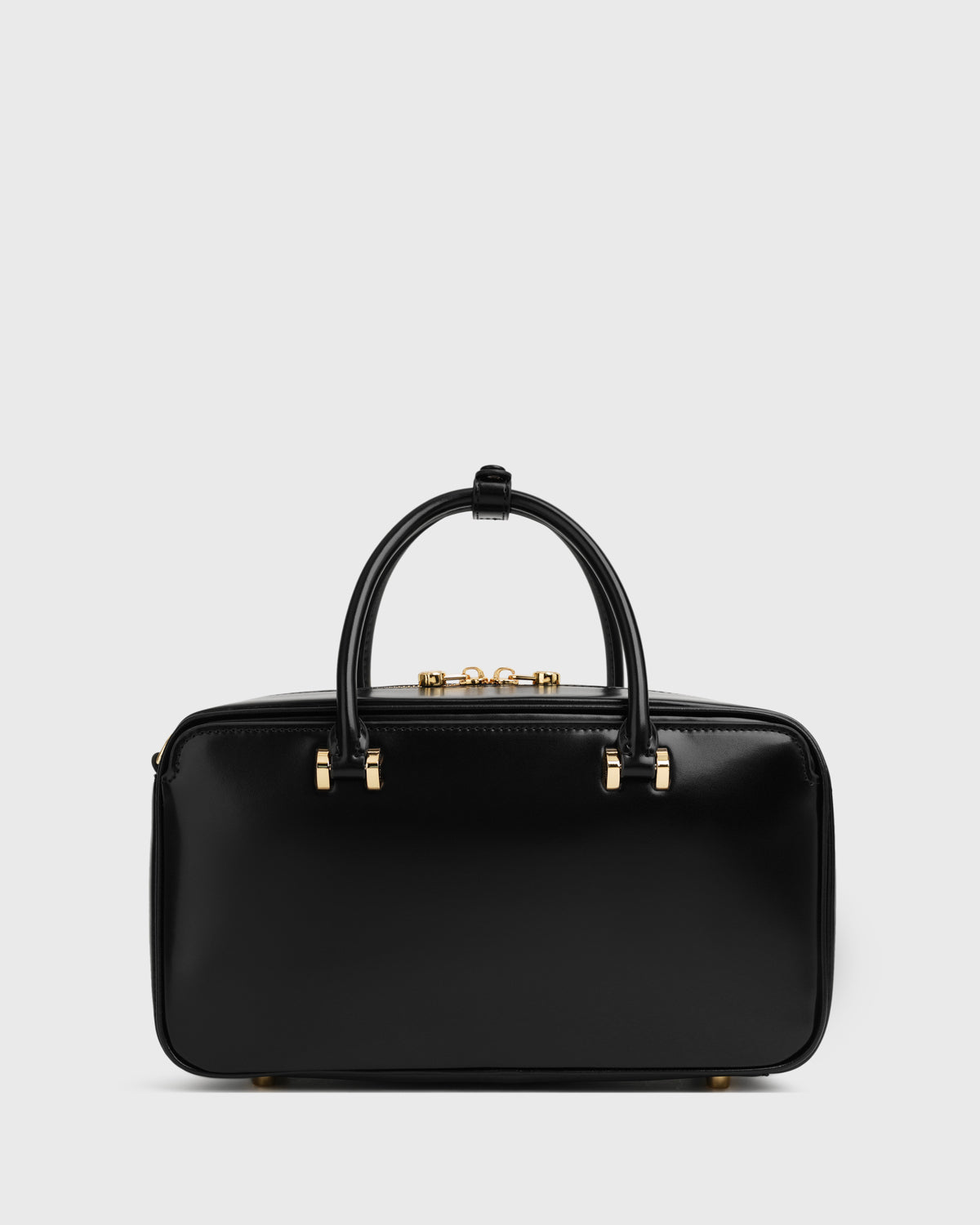 ★Fallett★ Glossy Mini Duffel Bag Black MUSINSA | FALLETT Glossy Mini Duffel Bag Black