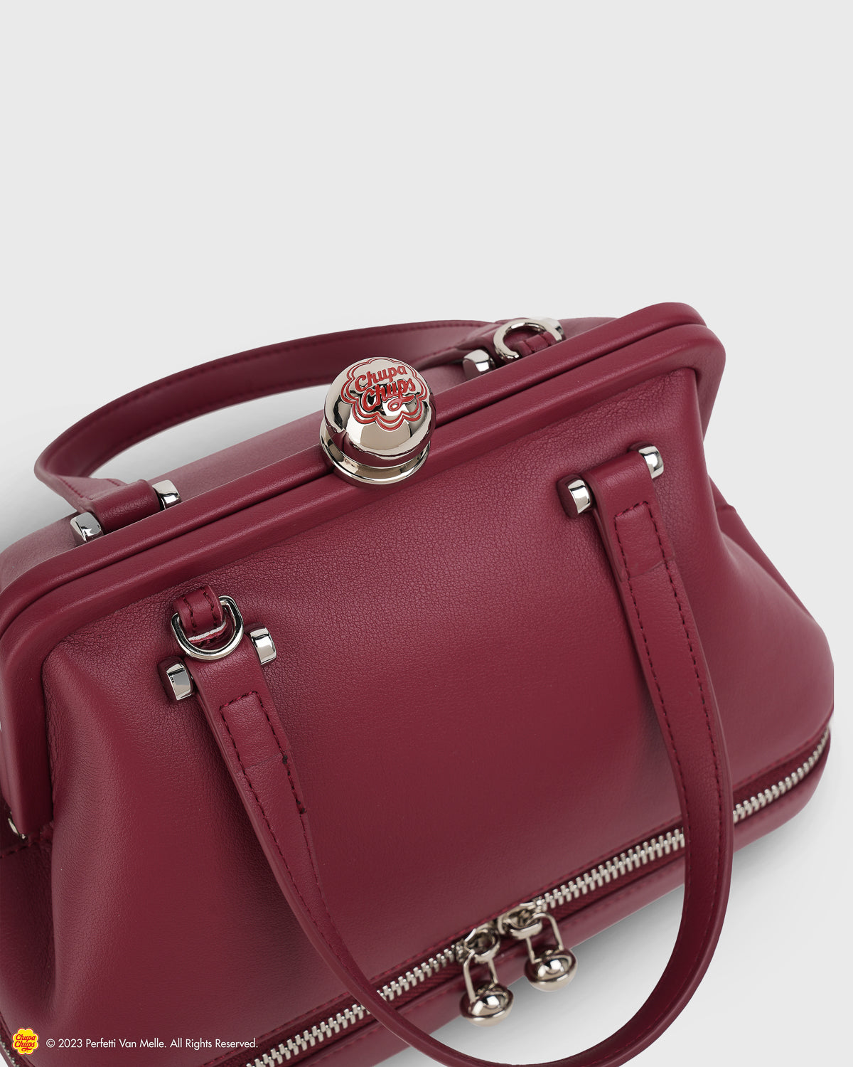TOS x Chupa Chups Frame Satchel (Cherry) - Tocco Toscano