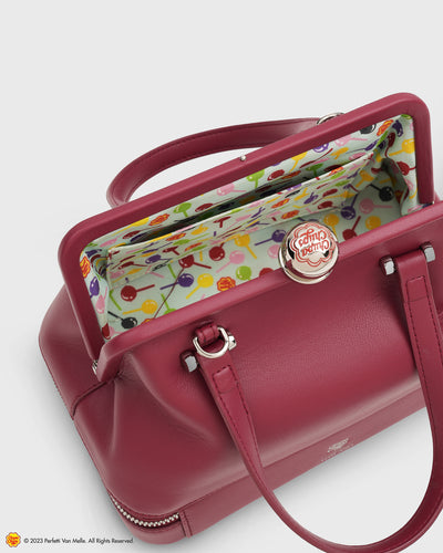 TOS x Chupa Chups Frame Satchel (Cherry)