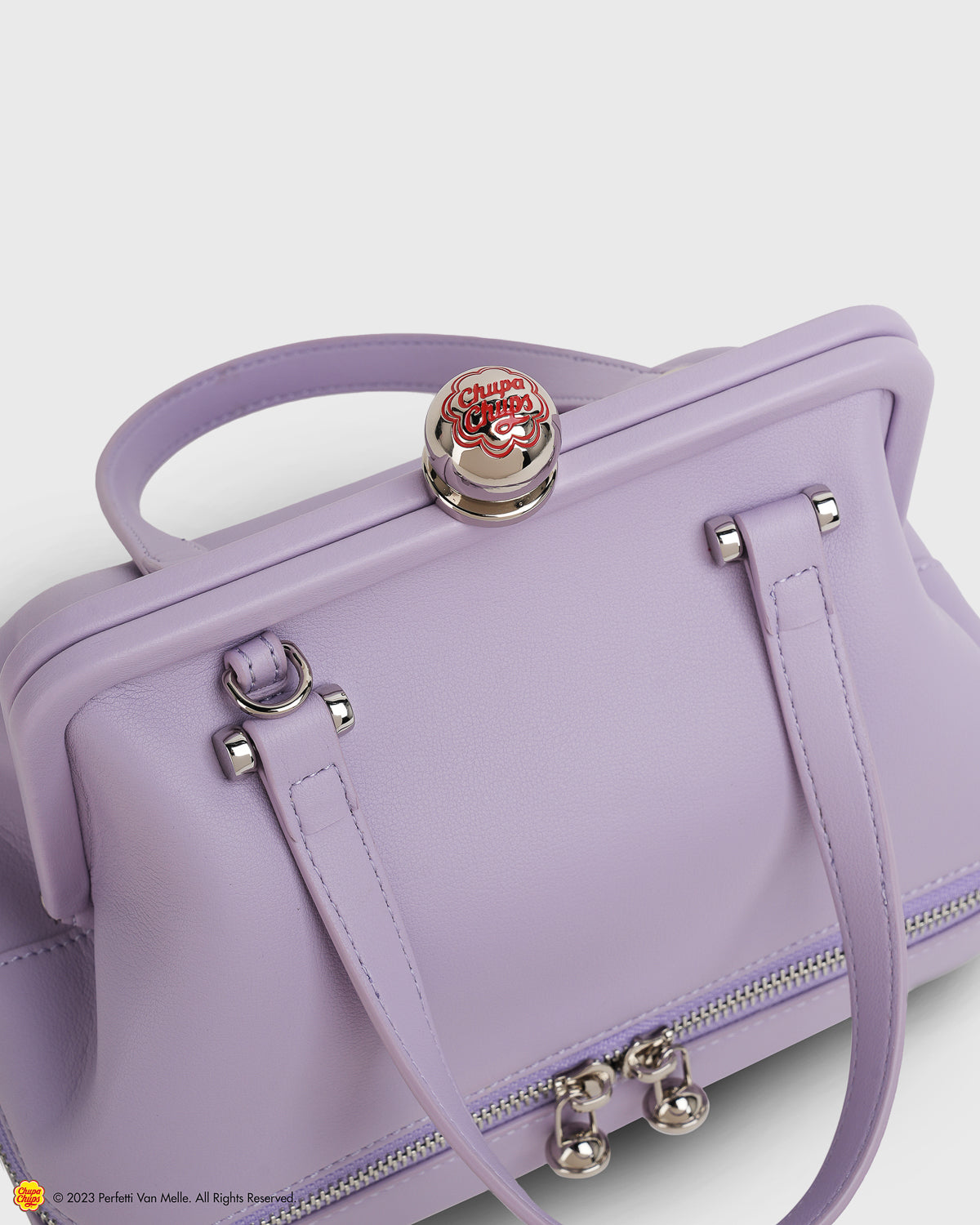 TOS x Chupa Chups Frame Satchel (Grape)