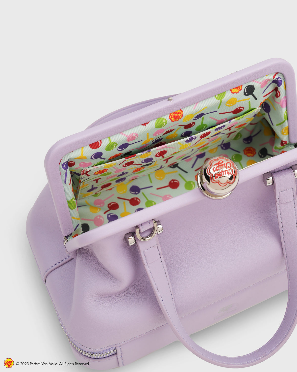 TOS x Chupa Chups Frame Satchel (Grape)