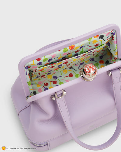 TOS x Chupa Chups Frame Satchel (Grape)
