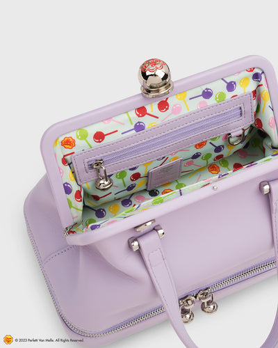 TOS x Chupa Chups Frame Satchel (Grape)