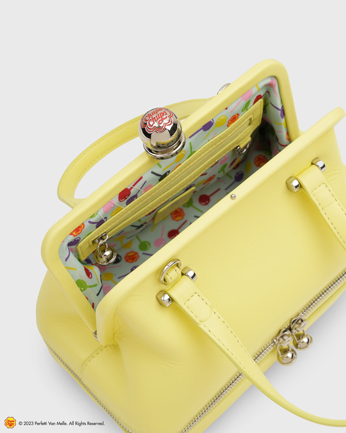 TOS x Chupa Chups Frame Satchel (Lemon)