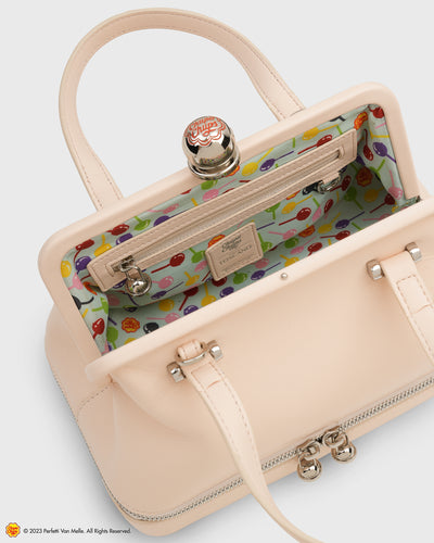 TOS x Chupa Chups Frame Satchel (Strawberry Cream)