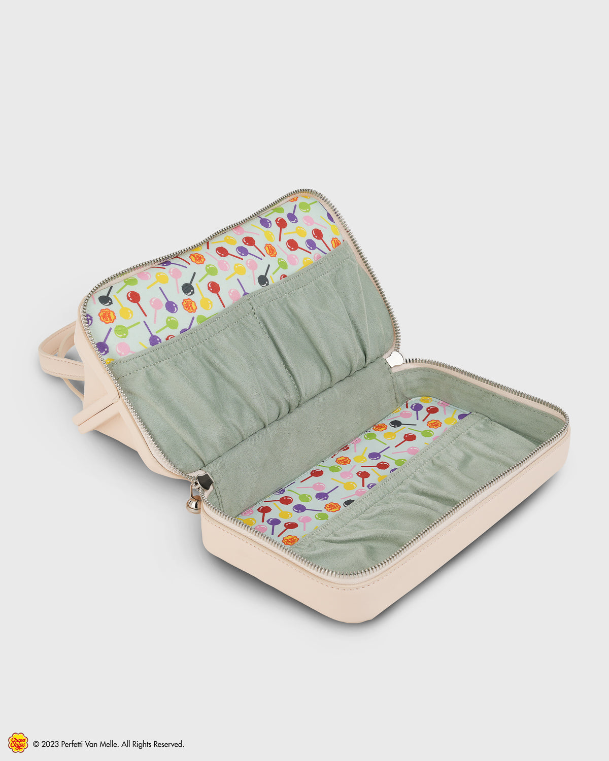 TOS x Chupa Chups Frame Satchel (Strawberry Cream)