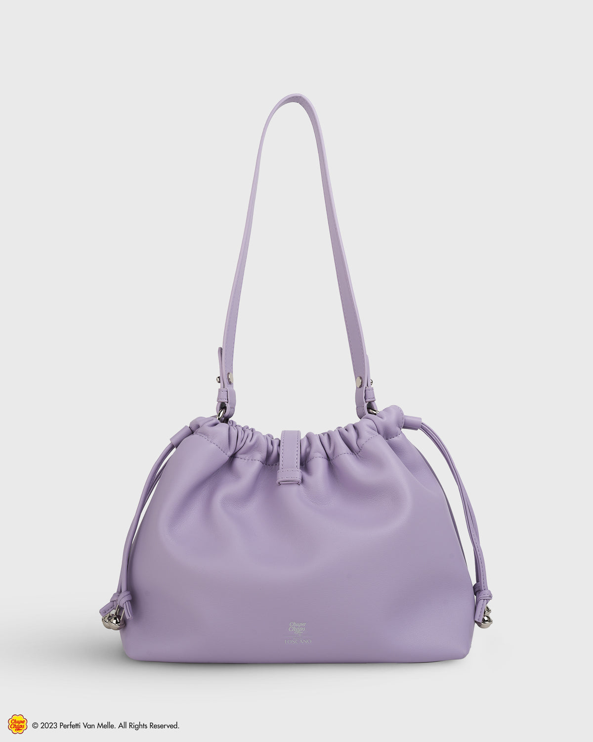 TOS x Chupa Chups Ruched Bag (Grape)