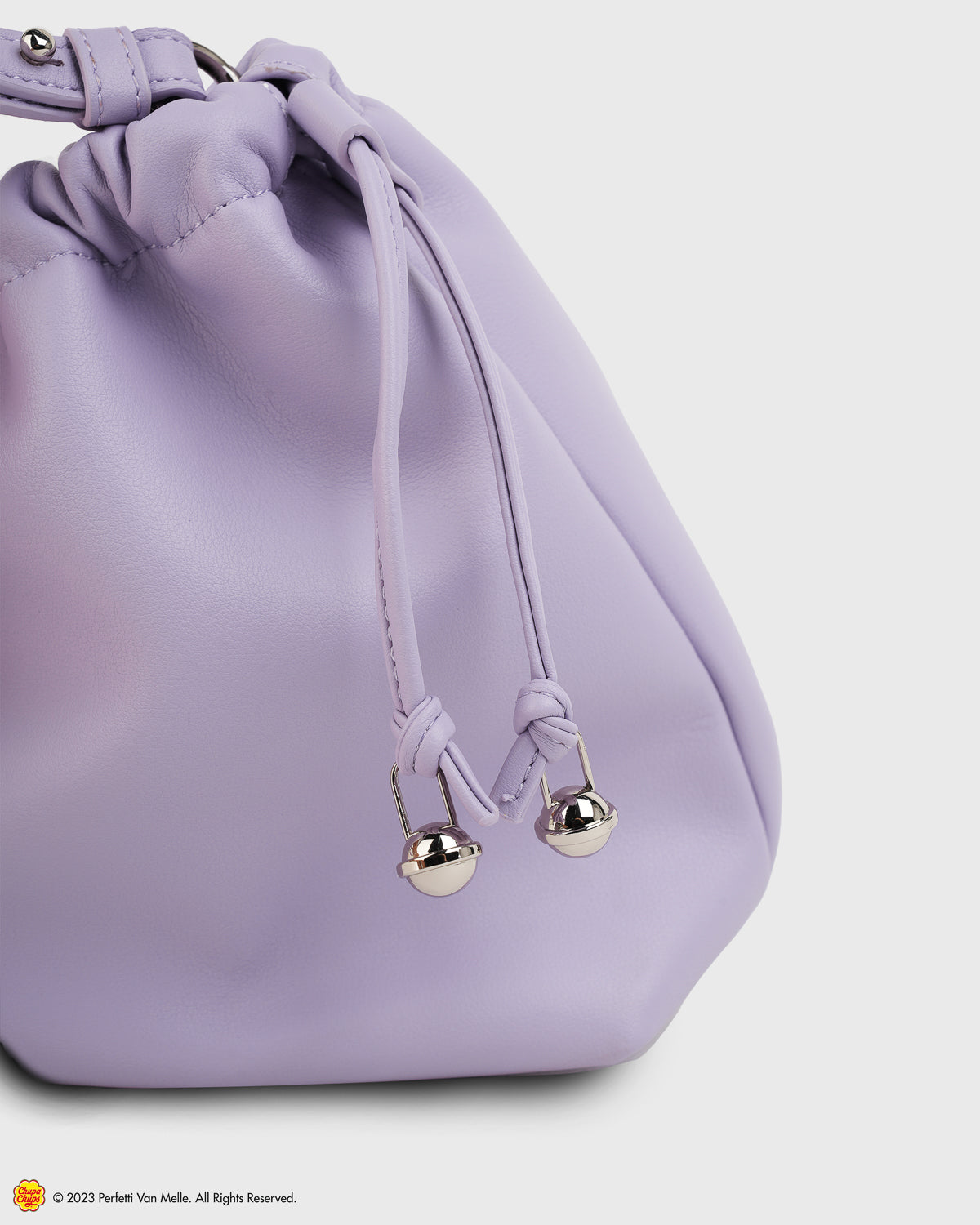 TOS x Chupa Chups Ruched Bag (Grape)