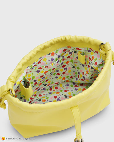 TOS x Chupa Chups Ruched Bag (Lemon)