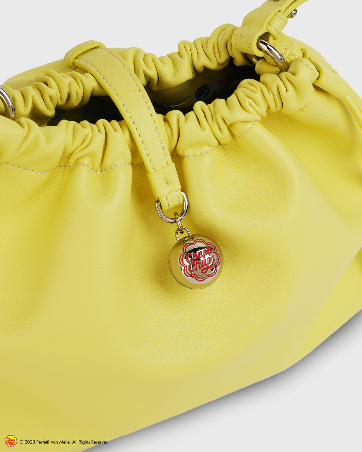 TOS x Chupa Chups Ruched Bag (Lemon)