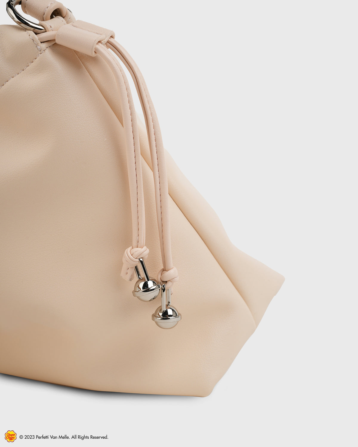 TOS x Chupa Chups Ruched Bag (Strawberry Cream)