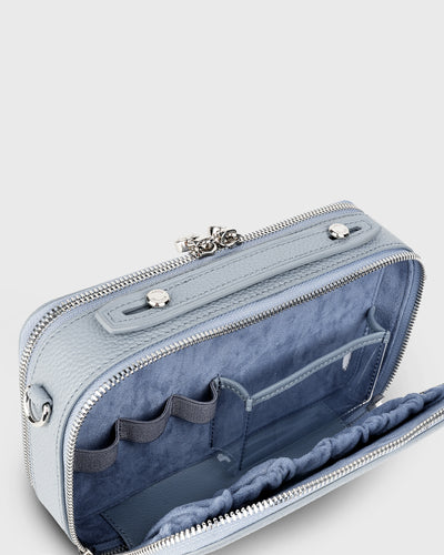 TOS x Porcelain Train Case (Blue)