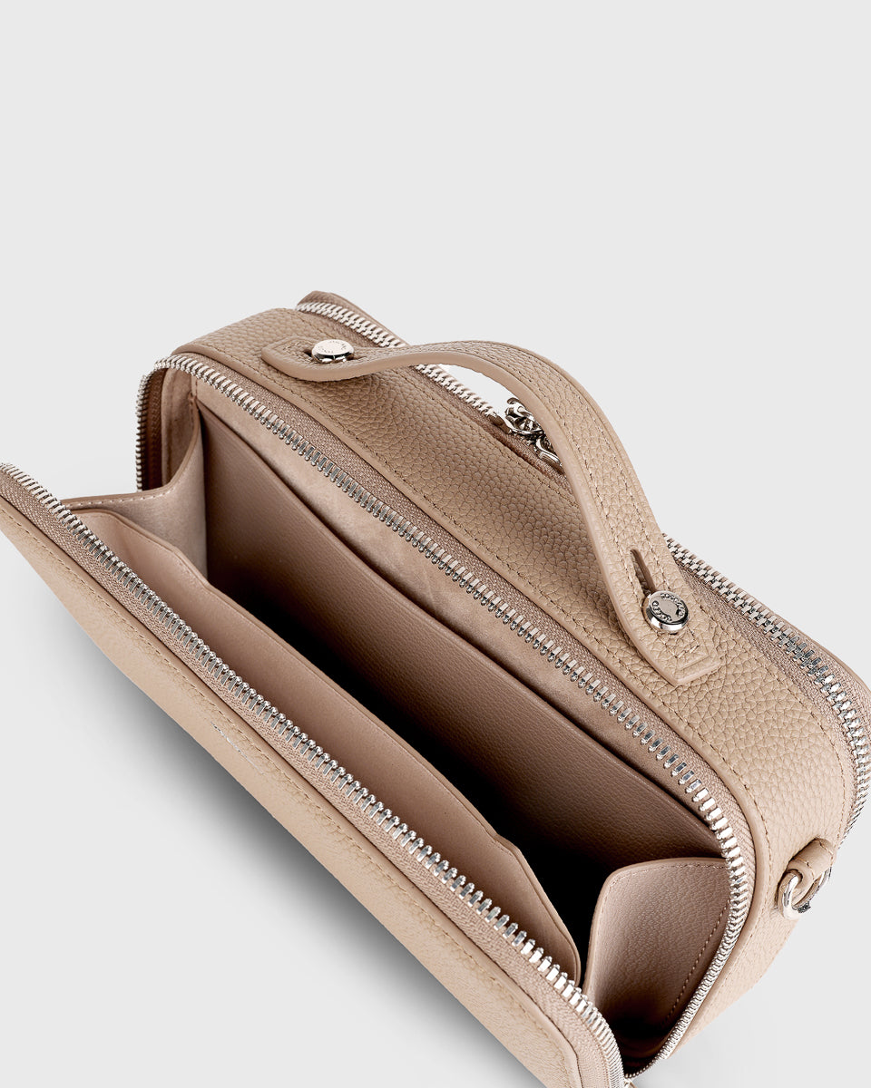 TOS x Porcelain Train Case (Taupe)