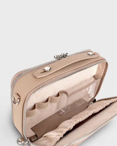TOS x Porcelain Train Case (Taupe)