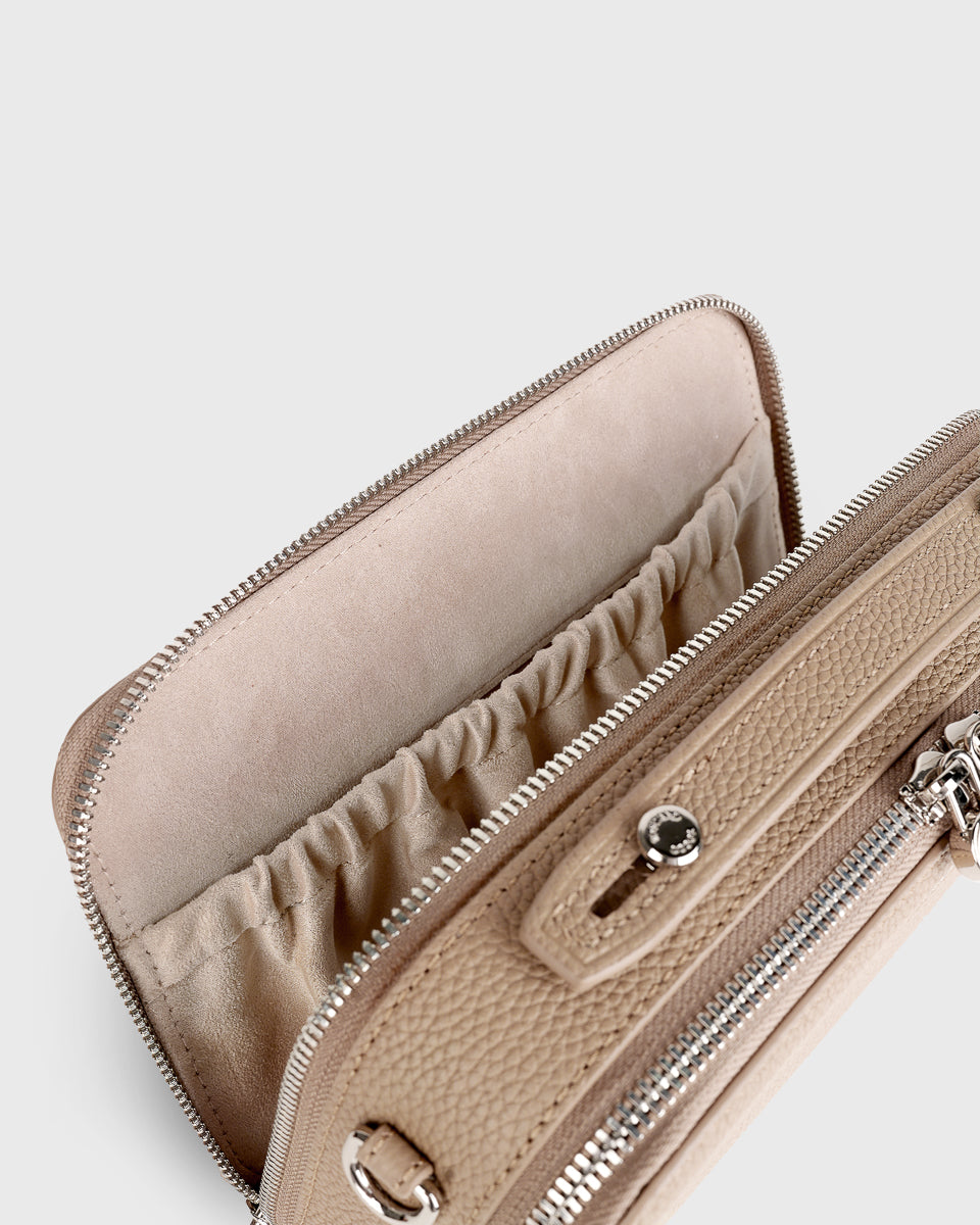 TOS x Porcelain Train Case (Taupe)