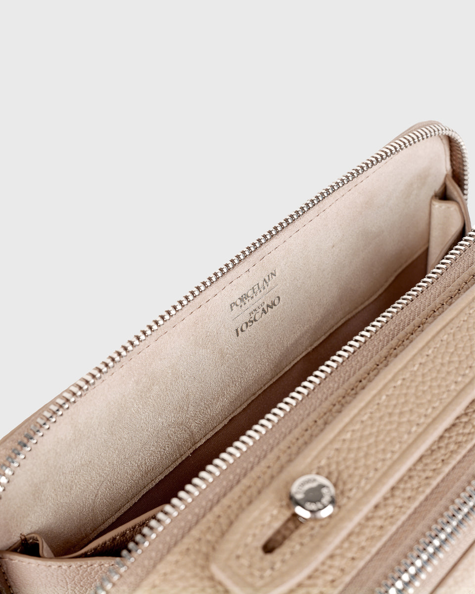 TOS x Porcelain Train Case (Taupe)