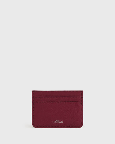 Calla Slim Cardholder (Cherry)