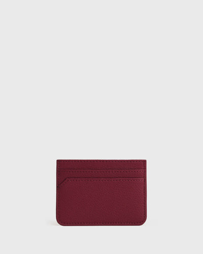 Calla Slim Cardholder (Cherry)