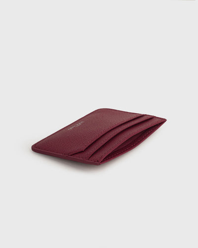 Calla Slim Cardholder (Cherry)