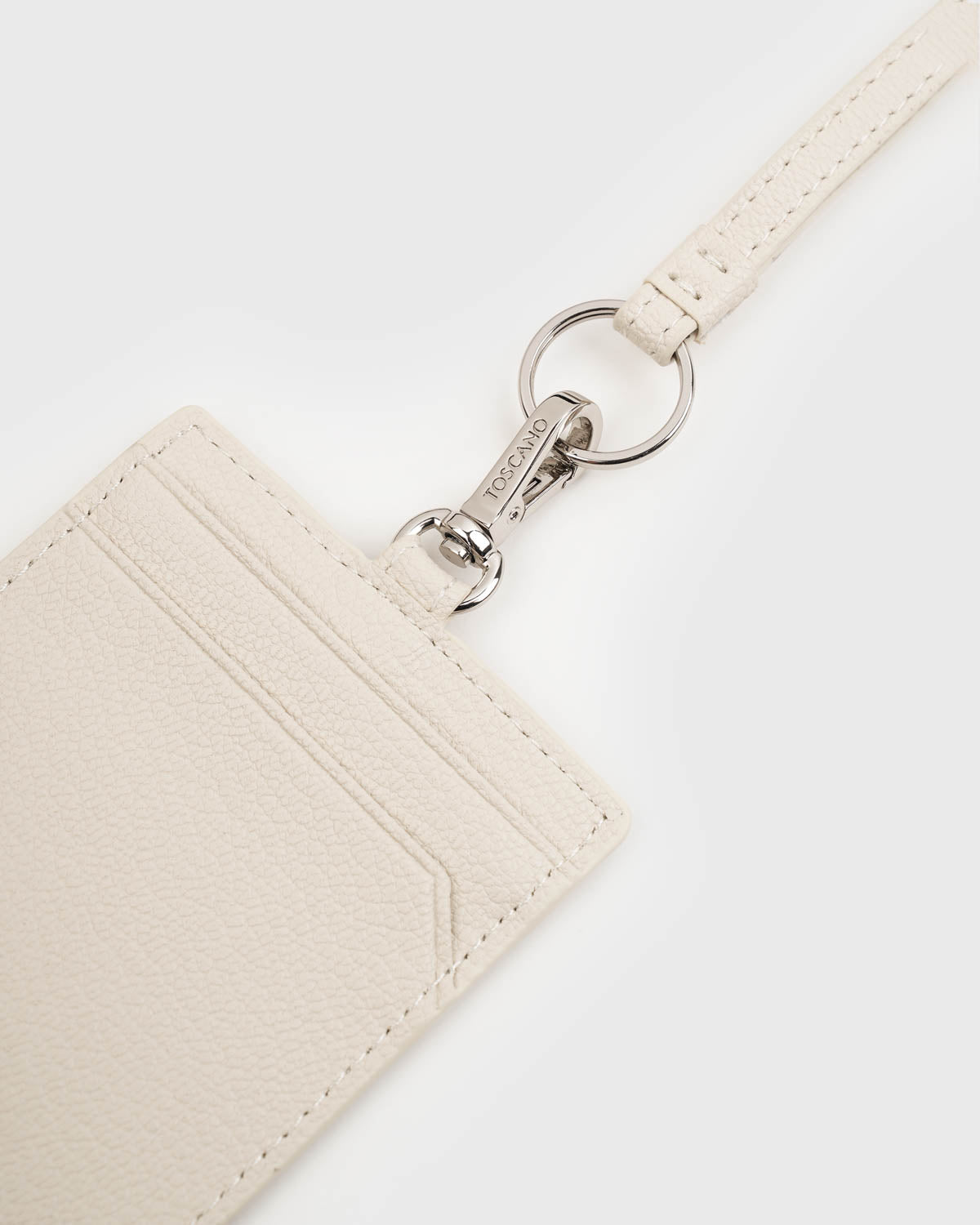 Calla Cardholder with Lanyard (Cream)