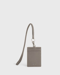 Calla Cardholder with Lanyard (Grey)