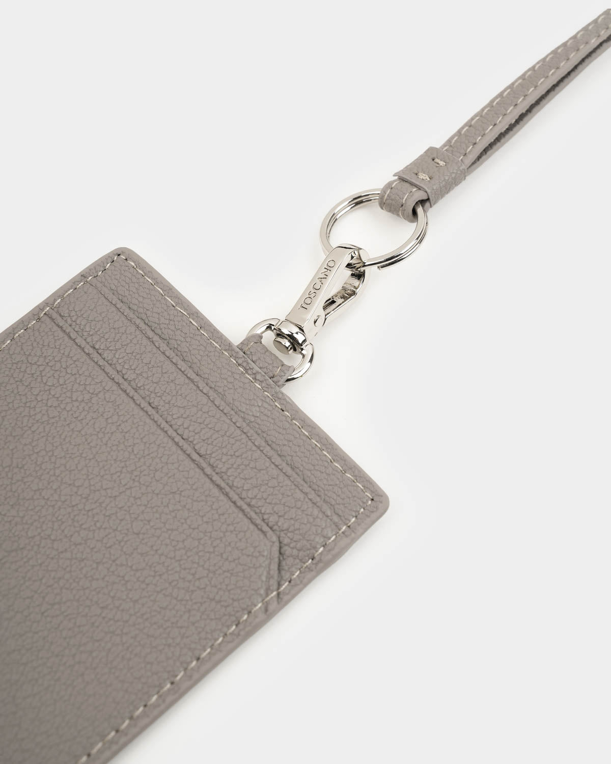 Calla Cardholder with Lanyard (Grey)