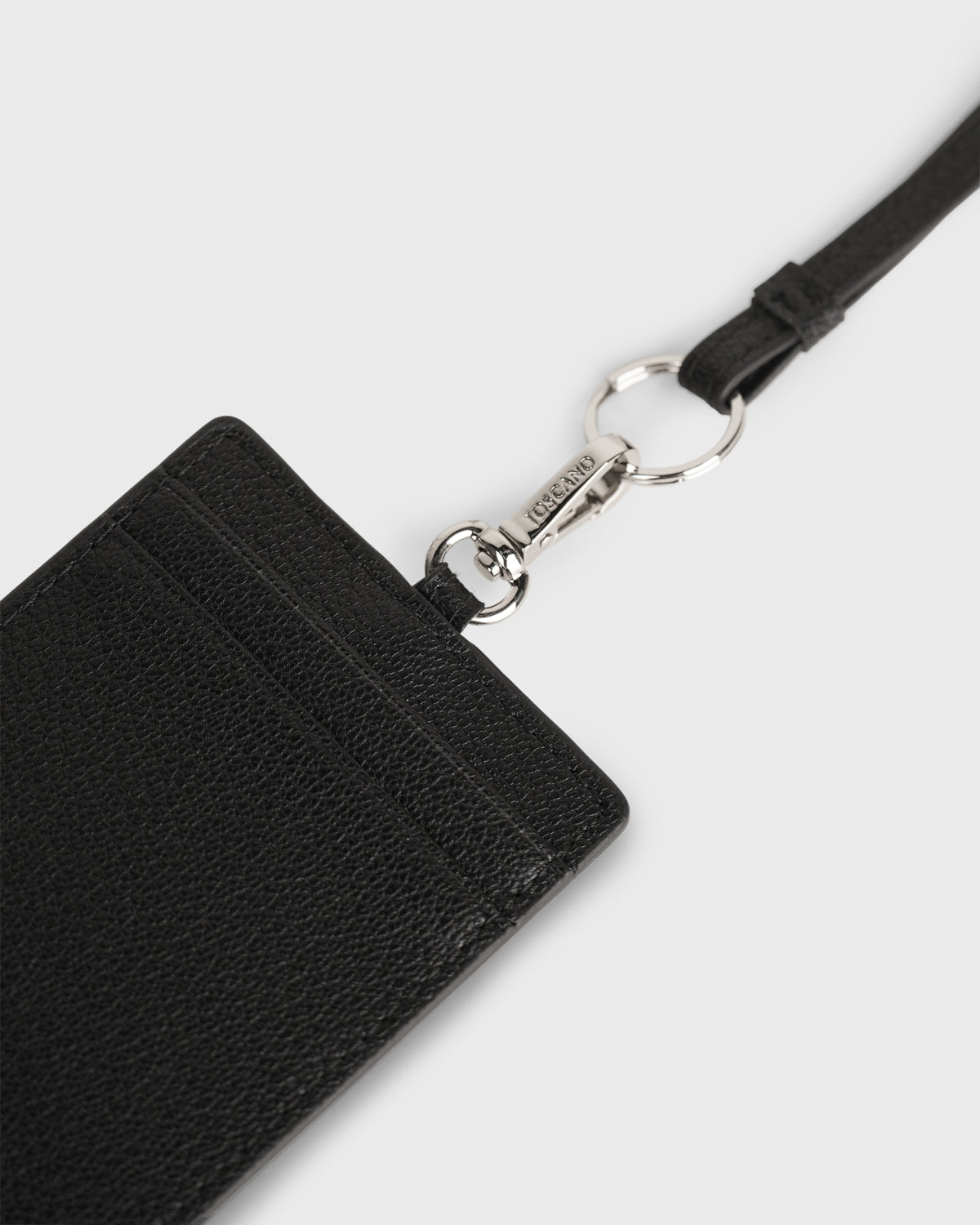 Calla Dual-use Cardholder with Lanyard (Black)