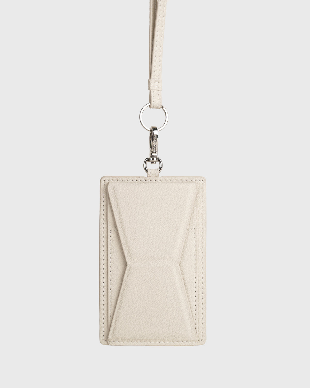 Calla Dual-use Cardholder with Lanyard (Cream)